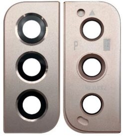Samsung S901 S22 lens for camera with frame Pink Gold ORG