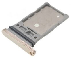 SIM card holder Samsung S911/S916 S23/S23 Plus Dual Cream ORG