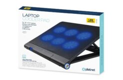PLATINET LAPTOP COOLER PAD 6 FANS 1200 RPM