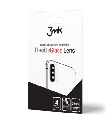 Tagakaamera õhuke kaitseklaas FlexibleGlass Lens, Apple iPhone XR, komplektis 4tk, 3mk