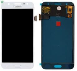 LCD screen Samsung J500 J5 with touch screen White original (service pack)