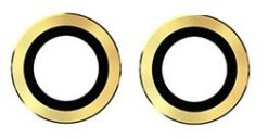iPhone 14/14 Plus lens for camera with frame Yellow (2pcs) ORG