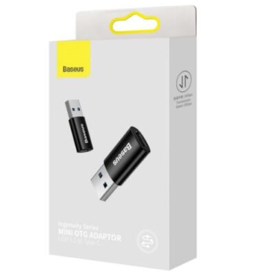 Adapter BASEUS (ZJJQ000101) from USB to Type-C black