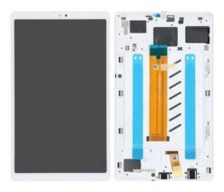 LCD screen Samsung T220 Tab A7 Lite 8.7 2021 with touch screen and frame White (Refurbished) ORG