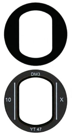 Samsung S918 S23 Ultra lens for camera Black (lens Tele 10x) 1pcs (service pack)