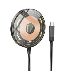 Wireless charging station HOCO (CW45) (15W MagSafe Compatible)
