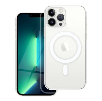 Case Clear Mag Cover (MagSafe) for iPhone 15 Plus transparent