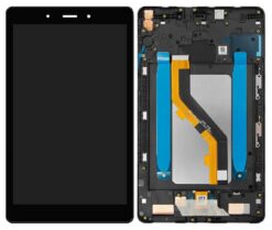LCD screen Samsung T295 Tab A 8.0 LTE 2019 with touch screen and frame Black (Refurbished) ORG
