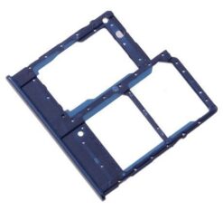SIM card holder Samsung A202 A20e 2019 Blue original (service pack)