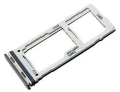SIM card holder Samsung M526 M52 5G White original (service pack)