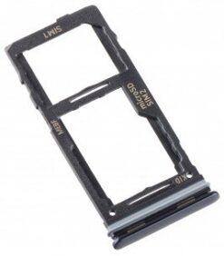 SIM card holder Samsung M526 M52 5G Black original (service pack)