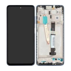 LCD screen Xiaomi Poco X3 Pro/X3/X3 NFC with touch screen with frame Frost Blue ORG