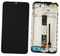 LCD screen Xiaomi Redmi 9A/9C/9AT/10A with touch screen with frame Black ORG