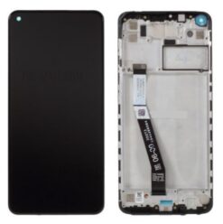 LCD screen Xiaomi Redmi Note 9 with touch screen with frame Midnight Grey ORG
