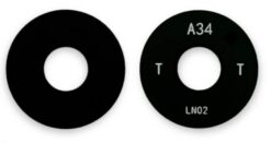 Samsung A346 A34 5G lens for camera Black (Macro Lens) 1pcs (service pack)
