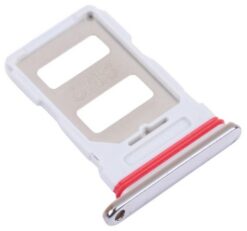 SIM card holder Xiaomi Mi 11i/Poco F3 Celestial Silver original (service pack)