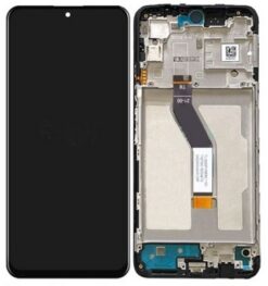 LCD screen Xiaomi Poco M4 Pro 5G/Redmi Note 11S 5G/Redmi Note 11T 5G with touch screen with frame Black ORG