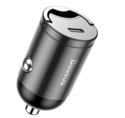 Car charger Baseus (VCHX-B0G) (USB-C; 30W) black
