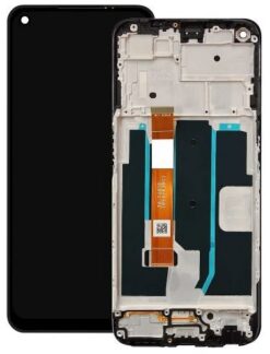 LCD screen OnePlus N200 5G with touch screen and frame Black original (used Grade A)