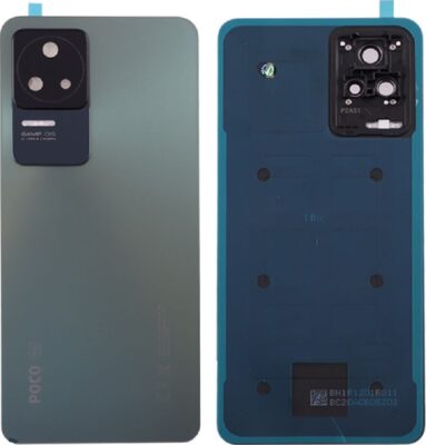 Back cover for Xiaomi Poco F4 Night Black original (service pack)