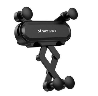 Universal car phone holder Wozinsky WCH-05 for using on ventilation grille, black