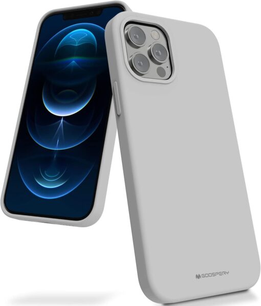 Telefoniümbris Mercury Silicone Case Apple iPhone 12/12 Pro kivivärv
