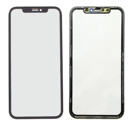 LCD klaas Apple iPhone 11 koos raamiga ja OCA must V3