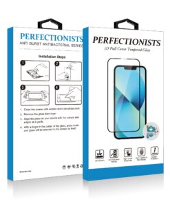 LCD kaitsev karastatud klaas 5D Perfectionists Samsung G996 S21 Plus 5G kumer must