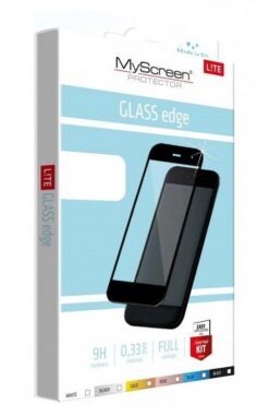 LCD kaitsev karastatud klaas MyScreen Diamond Lite Edge Full Glue Samsung A326 A32 5G/M326 M32 5G must