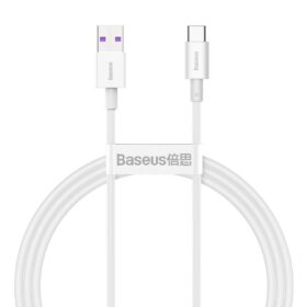 USB kaabel Baseus Superior alates USB kuni Type-C 66W 2.0m valge CATYS-A02