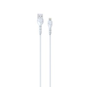 Laadimisjuhe Devia Kintone Lightning 1.0m valge 5V 2.1A