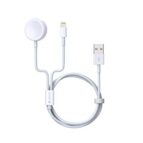 Laadimisjuhe Devia Smart 2in1 Lightning+Apple Watch juhtmevaba laadija