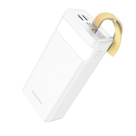 Väline aku Power Bank Borofone BJ18A 2xUSB 2A 30000mAh valge