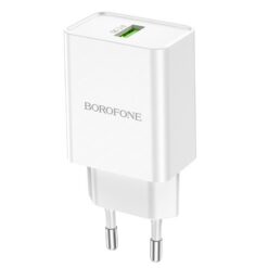 Laadija Borofone BN5 18W USB-A valge
