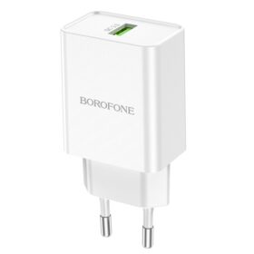 Laadija Borofone BN5 18W USB-A valge