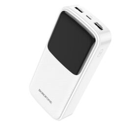 Väline aku Power Bank Borofone BJ17A Type-C microUSB 2*USB (2.1A) 20000mAh must