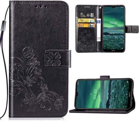 Telefoniümbris Flower Book Samsung A135 A13 4G must