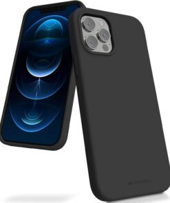 Telefoniümbris Mercury Silicone Case Apple iPhone 14 Pro must