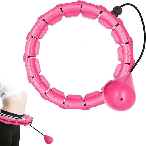 Masseeriv hularõngas Smart Hula Hoop M1 roosa