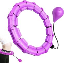 Masseeriv hularõngas Smart Hula Hoop M1 lilakas