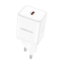 Laadija Borofone BN6 20W USB-C valge