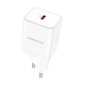 Laadija Borofone BN6 20W USB-C valge