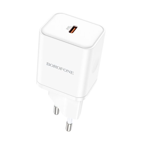 Laadija Borofone BN6 20W USB-C valge