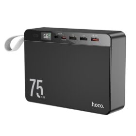 Väline aku Power Bank Hoco J94 Overlord 22.5W 75000mAh must