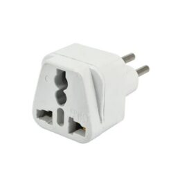 Laadimisadapter USA/UK/CN-EUR valge