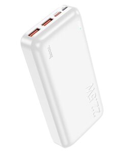 Väline aku Power Bank Hoco J101A PD 20W+Quick Charge 3.0 22.5W 20000mAh valge