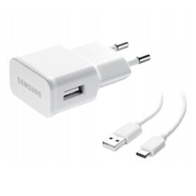 Laadija Samsung EP-TA200NWE 15W + Type-C  valge