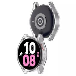 LCD kaitsev karastatud klaas/ümbris 360 degree cover Samsung Watch 4 40mm läbipaistev