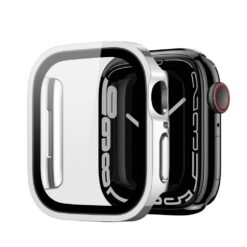 LCD kaitsev karastatud klaas/ümbris Dux Ducis Hamo Apple Watch 41mm hõbedane