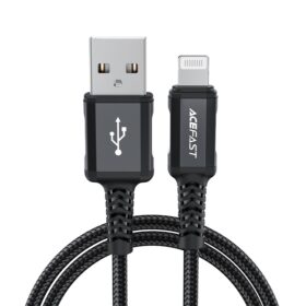 Laadimisjuhe Acefast C4-02 MFi USB-A to Lightning 1.8m must
